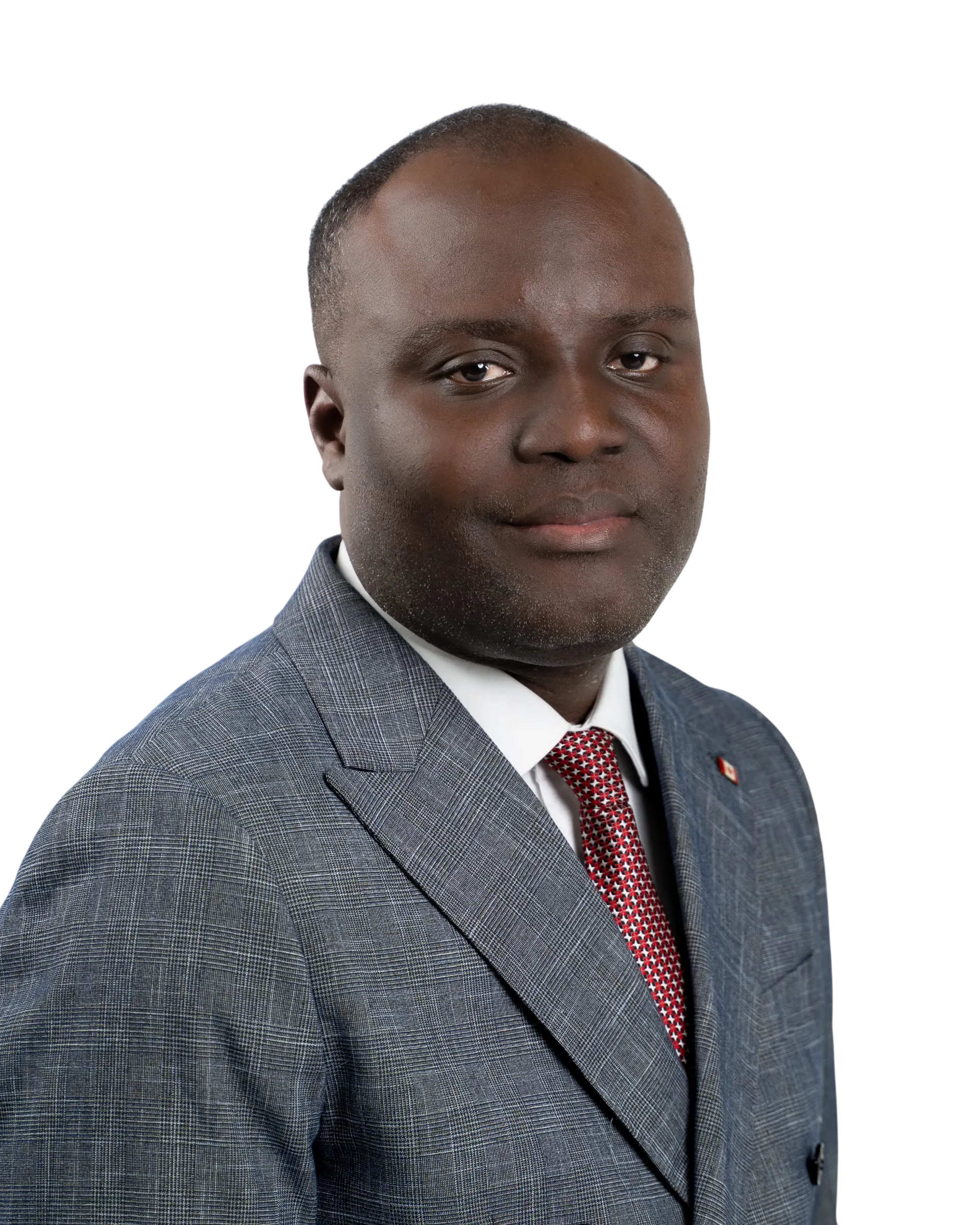Portrait of Shola Baker, Barrister, Solicitor and Notary Public at SOAR Law